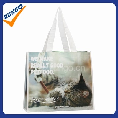 Reusable PP woven bag with customer's logo
